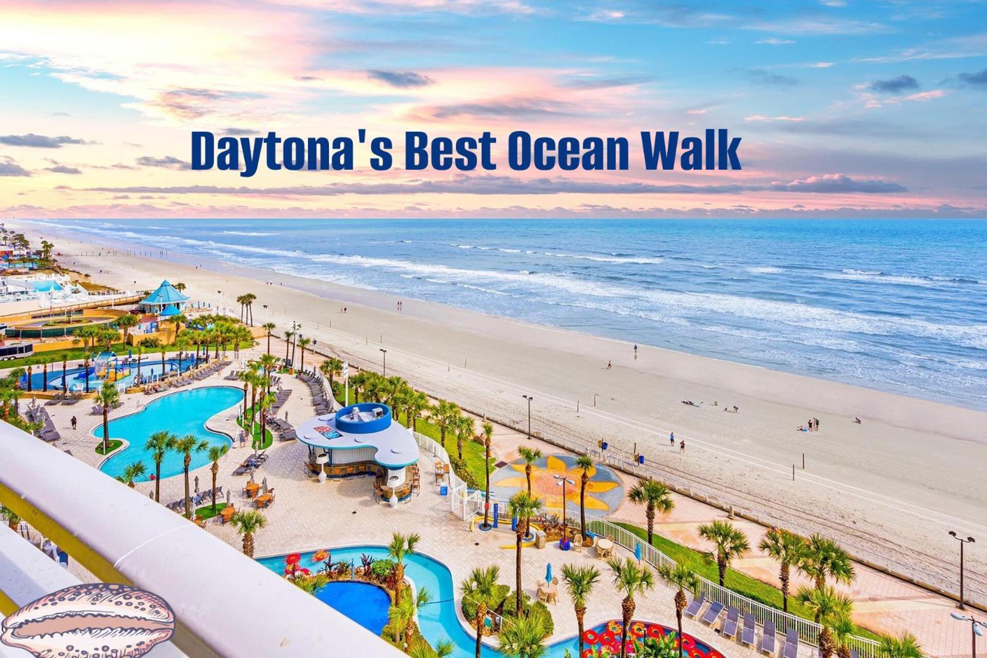 2 Bedroom Resort Condo Direct Oceanfront Wyndham Ocean Walk - Daytona Funland 2226 Daytona Beach Exterior photo