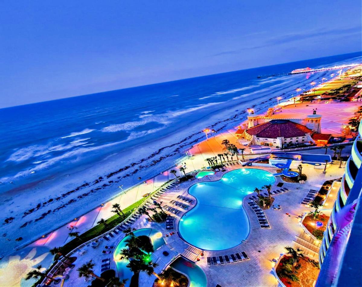2 Bedroom Resort Condo Direct Oceanfront Wyndham Ocean Walk - Daytona Funland 2226 Daytona Beach Exterior photo