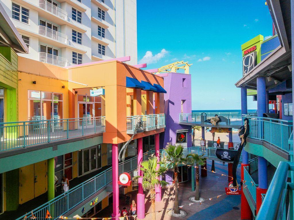 2 Bedroom Resort Condo Direct Oceanfront Wyndham Ocean Walk - Daytona Funland 2226 Daytona Beach Exterior photo