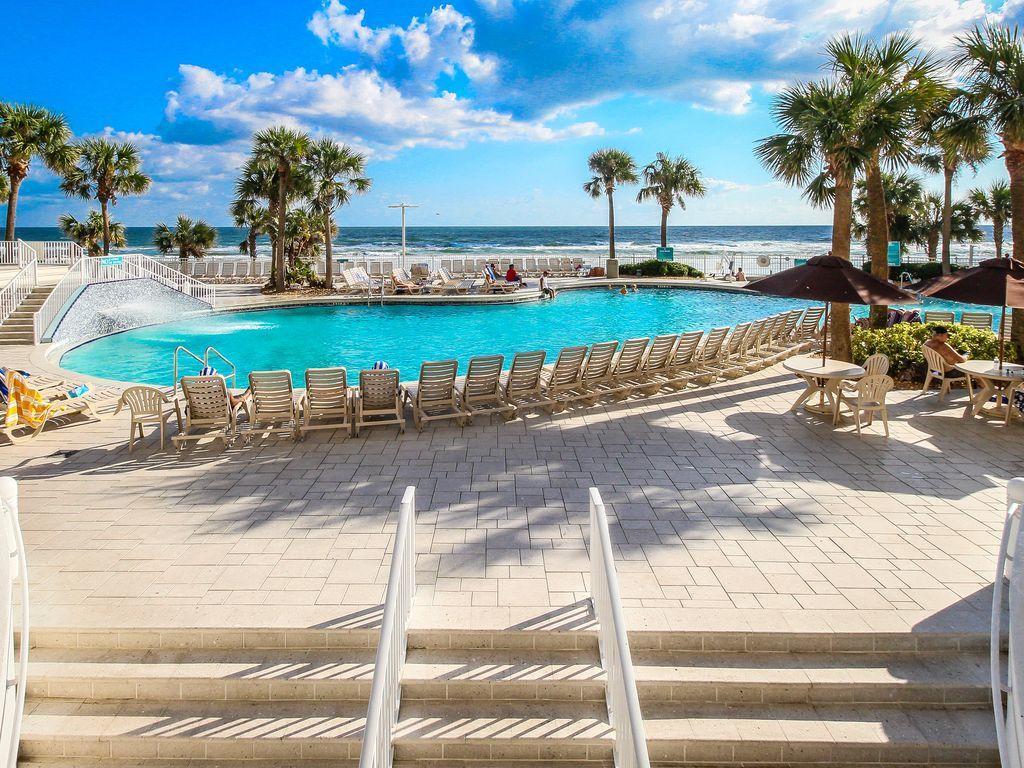 2 Bedroom Resort Condo Direct Oceanfront Wyndham Ocean Walk - Daytona Funland 2226 Daytona Beach Exterior photo