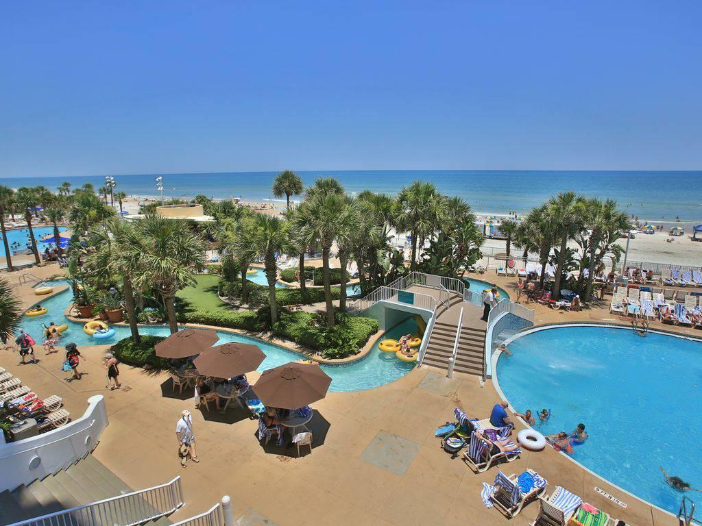 2 Bedroom Resort Condo Direct Oceanfront Wyndham Ocean Walk - Daytona Funland 2226 Daytona Beach Exterior photo